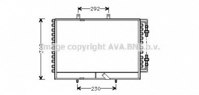 AVA QUALITY COOLING ft5146 -  Конденсатор, кондиционер